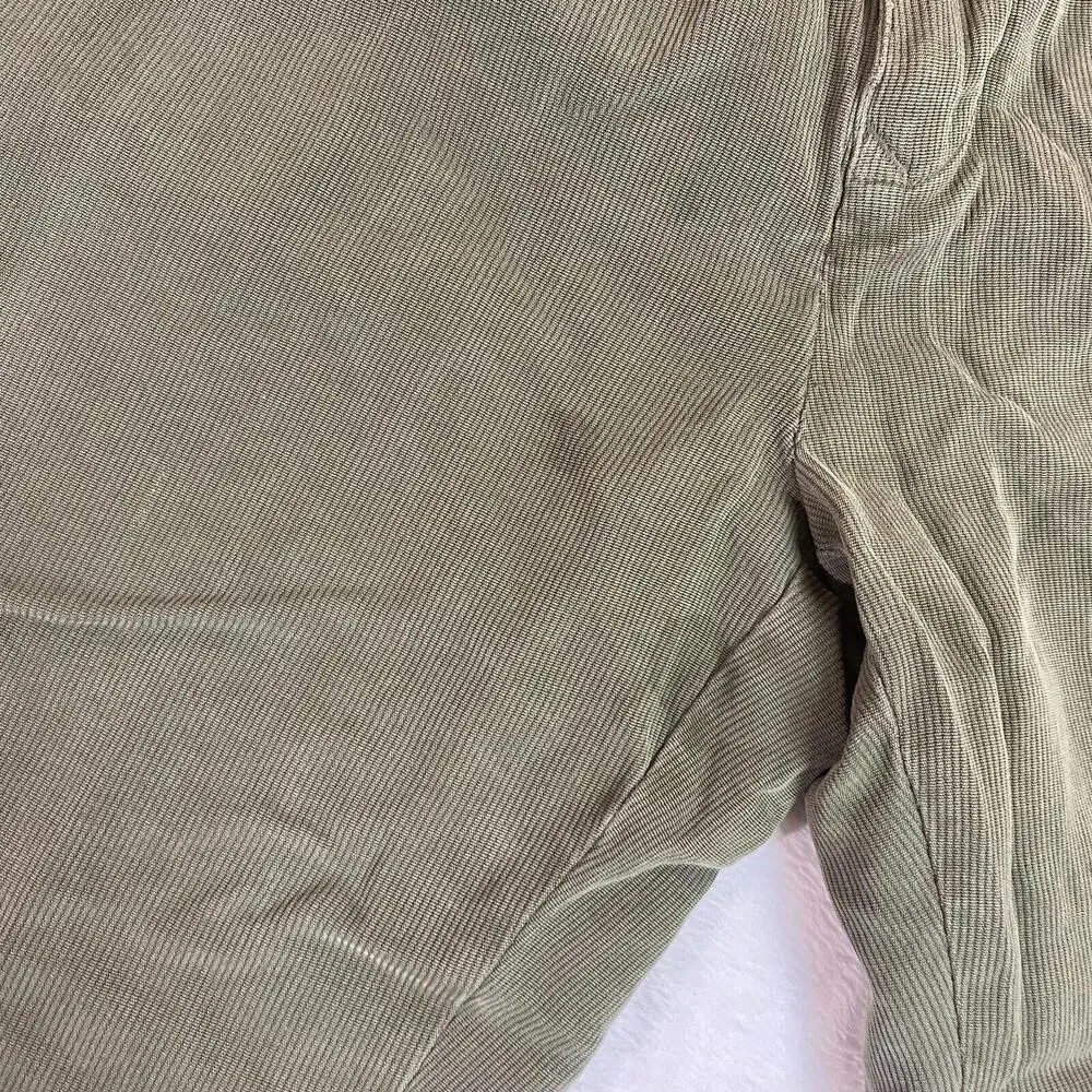 Tommy Bahama Pants Mens 40 x 30 Green‎ Corduroy Adult Silk Blend